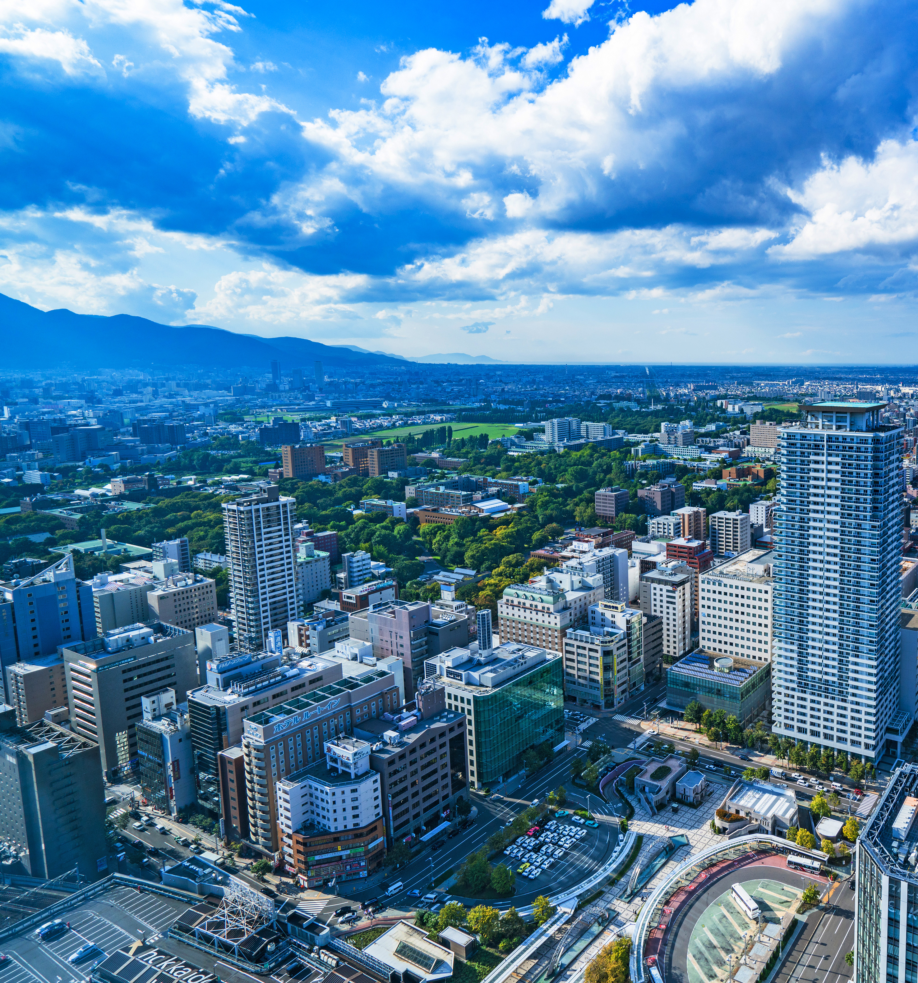 札幌都心部の風景